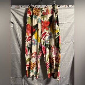 Tahari Multicolor Floral Pants